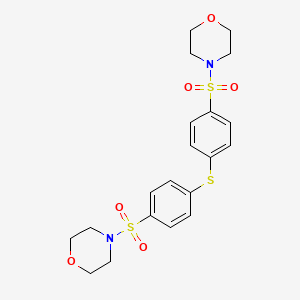 4,4'-[thiobis(4,1-phenylenesulfonyl)]dimorpholine