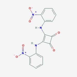 3,4-Bis({2-nitrophenyl}amino)cyclobut-3-ene-1,2-dione