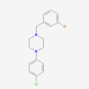 1-(3-bromobenzyl)-4-(4-chlorophenyl)piperazine