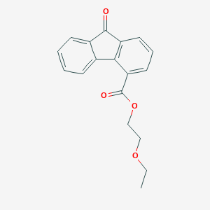 2-ethoxyethyl 9-oxo-9H-fluorene-4-carboxylate