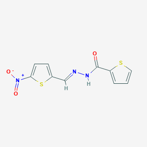 N'-[(5-nitro-2-thienyl)methylene]-2-thiophenecarbohydrazide