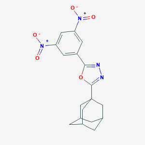 2-(1-adamantyl)-5-{3,5-bisnitrophenyl}-1,3,4-oxadiazole