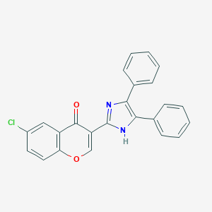 6-chloro-3-(4,5-diphenyl-1H-imidazol-2-yl)-4H-chromen-4-one