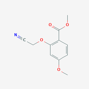 Methyl 2-(cyanomethoxy)-4-methoxybenzoate