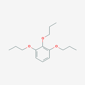 molecular formula C15H24O3 B344274 1,2,3-Tripropoxybenzene 