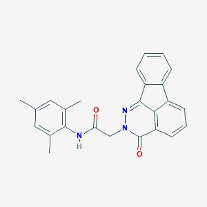 molecular formula C25H21N3O2 B344302 N-mesityl-2-(3-oxoindeno[1,2,3-de]phthalazin-2(3H)-yl)acetamide 