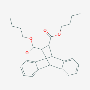 Dibutyl tetracyclo[6.6.2.0~2,7~.0~9,14~]hexadeca-2,4,6,9,11,13-hexaene-15,16-dicarboxylate