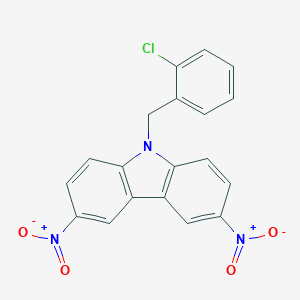 9-(2-chlorobenzyl)-3,6-bisnitro-9H-carbazole