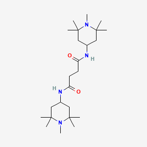 molecular formula C24H46N4O2 B3443443 N,N'-bis(1,2,2,6,6-pentamethyl-4-piperidinyl)succinamide 