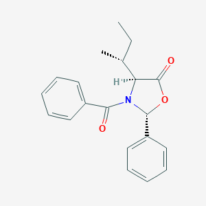 molecular formula C20H21NO3 B344437 3-Benzoyl-4-sec-butyl-2-phenyl-1,3-oxazolidin-5-one 