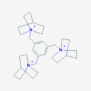 1-[3,5-Bis(1-azoniabicyclo[2.2.2]oct-1-ylmethyl)benzyl]-1-azoniabicyclo[2.2.2]octane