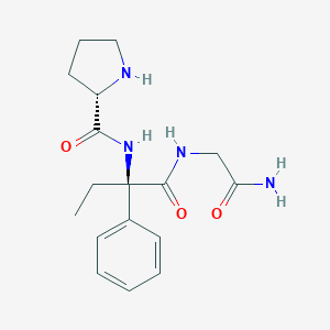 molecular formula C17H24N4O3 B344491 Doreptide CAS No. 90104-48-6
