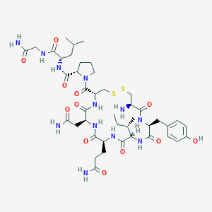 molecular formula C43H66N12O12S2 B344502 Oxytocin CAS No. 50-56-6