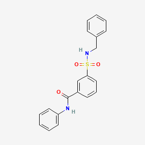 3-[(benzylamino)sulfonyl]-N-phenylbenzamide