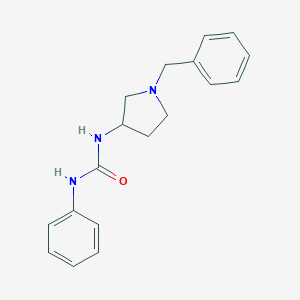 B034456 1-(1-Benzylpyrrolidin-3-yl)-3-phenylurea CAS No. 19985-24-1