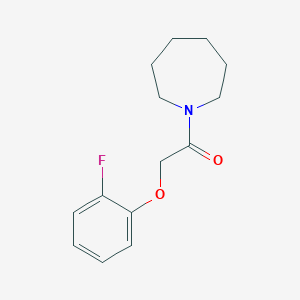 1-[(2-fluorophenoxy)acetyl]azepane