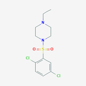 molecular formula C12H16Cl2N2O2S B344619 1-(2,5-Dichlorophenyl)sulfonyl-4-ethylpiperazine CAS No. 547696-41-3
