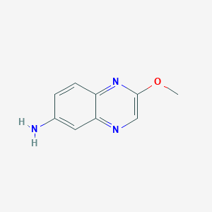 molecular formula C9H9N3O B034462 2-Methoxyquinoxalin-6-amine CAS No. 105866-66-8