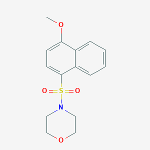 4-[(4-Methoxy-1-naphthyl)sulfonyl]morpholine