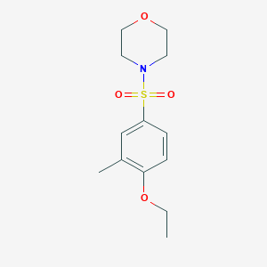 4-[(4-Ethoxy-3-methylphenyl)sulfonyl]morpholine