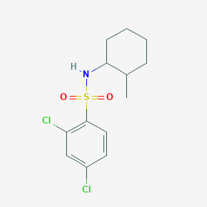 molecular formula C13H17Cl2NO2S B344720 2,4-dichloro-N-(2-methylcyclohexyl)benzenesulfonamide CAS No. 873578-06-4