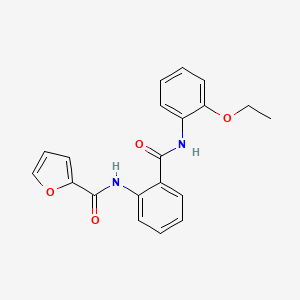 N-(2-{[(2-ethoxyphenyl)amino]carbonyl}phenyl)-2-furamide