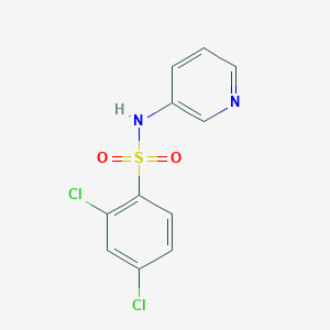 molecular formula C11H8Cl2N2O2S B344751 2,4-dichloro-N-pyridin-3-ylbenzenesulfonamide CAS No. 879050-09-6