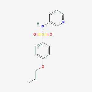 [(4-Propoxyphenyl)sulfonyl]-3-pyridylamine