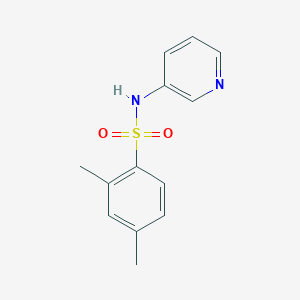 molecular formula C13H14N2O2S B344756 2,4-二甲基-N-(吡啶-3-基)苯磺酰胺 CAS No. 898088-86-3