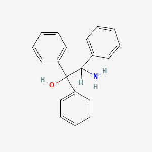molecular formula C20H19NO B3448298 2-amino-1,1,2-triphenylethanol CAS No. 60539-17-5