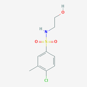 4-chloro-N-(2-hydroxyethyl)-3-methylbenzenesulfonamide