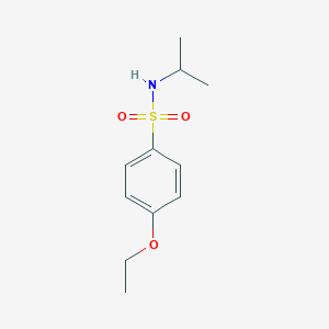 molecular formula C11H17NO3S B344873 4-ethoxy-N-isopropylbenzenesulfonamide CAS No. 296275-31-5
