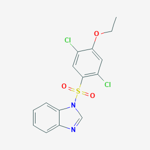 1-[(2,5-dichloro-4-ethoxyphenyl)sulfonyl]-1H-benzimidazole