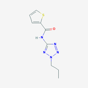 molecular formula C9H11N5OS B3448801 N-(2-propyl-2H-tetrazol-5-yl)-2-thiophenecarboxamide 