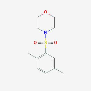 molecular formula C12H17NO3S B344881 4-(2,5-Dimethylphenyl)sulfonylmorpholine CAS No. 414901-58-9