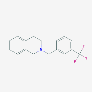 2-[3-(trifluoromethyl)benzyl]-1,2,3,4-tetrahydroisoquinoline