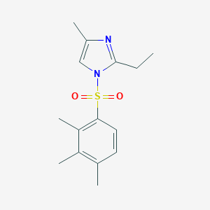molecular formula C15H20N2O2S B344928 2-Ethyl-4-methyl-1-(2,3,4-trimethylphenyl)sulfonylimidazole CAS No. 433693-62-0