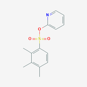 molecular formula C14H15NO3S B344941 Pyridin-2-yl 2,3,4-trimethylbenzenesulfonate CAS No. 865593-59-5