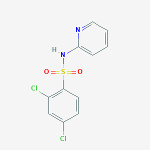molecular formula C11H8Cl2N2O2S B344995 2,4-dichloro-N-pyridin-2-ylbenzenesulfonamide CAS No. 1022389-27-0