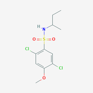 N-butan-2-yl-2,5-dichloro-4-methoxybenzenesulfonamide