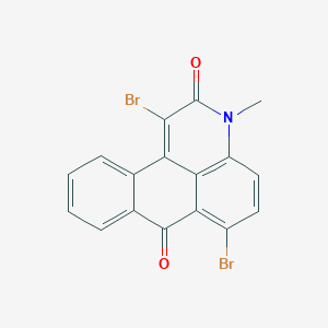 1,6-dibromo-3-methyl-3H-naphtho[1,2,3-de]quinoline-2,7-dione