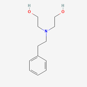 B3452864 Ethanol, 2,2'-[(2-phenylethyl)imino]bis- CAS No. 4142-04-5