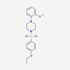 1-[(4-ethoxyphenyl)sulfonyl]-4-(2-methoxyphenyl)piperazine