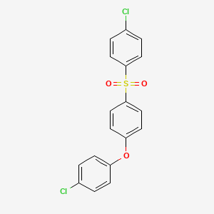 1-chloro-4-{4-[(4-chlorophenyl)sulfonyl]phenoxy}benzene