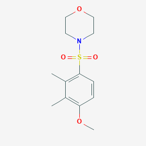 4-(4-Methoxy-2,3-dimethylphenyl)sulfonylmorpholine