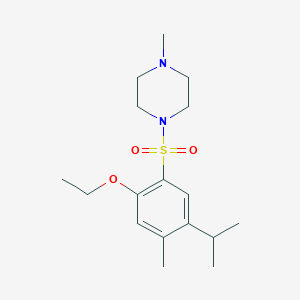 1-((2-Ethoxy-5-isopropyl-4-methylphenyl)sulfonyl)-4-methylpiperazine
