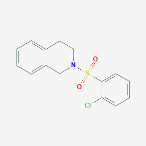 2-(2-chlorophenyl)sulfonyl-3,4-dihydro-1H-isoquinoline