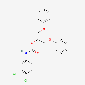 2-phenoxy-1-(phenoxymethyl)ethyl (3,4-dichlorophenyl)carbamate