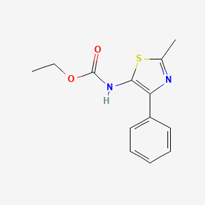 ethyl N-(2-methyl-4-phenyl-1,3-thiazol-5-yl)carbamate