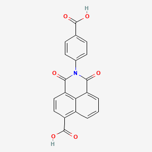 2-(4-carboxyphenyl)-1,3-dioxo-2,3-dihydro-1H-benzo[de]isoquinoline-6-carboxylic acid